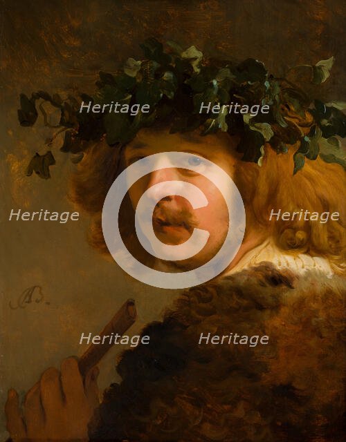 Shepherd with Flute (Self-Portrait?), c1630-1650. Creator: Jacob Adriaensz. Backer.