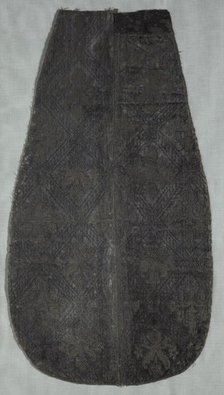 Velvet Fragment, late 1500s. Creator: Unknown.