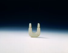 Jade nose plug, Han dynasty, China, 206 BC-220 AD. Artist: Unknown