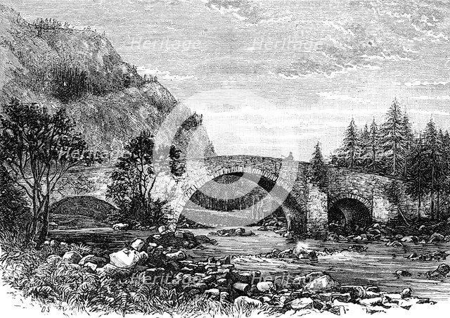 The Old Bridge, Invercauld, Scotland, 1900. Artist: Unknown