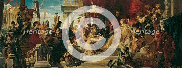 Venice Pays Homage to Caterina Cornaro , 1872-1873. Creator: Makart, Hans (1840-1884).