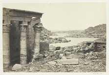 View from Philae, Looking North, 1857. Creator: Francis Frith.