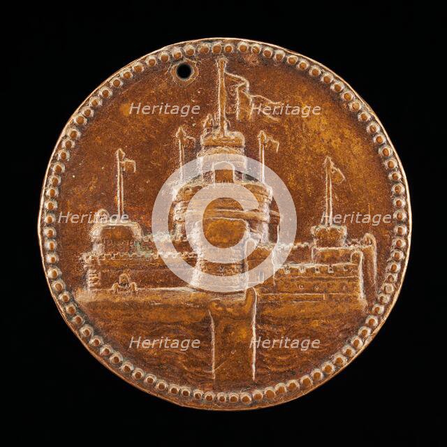 Castel Sant'Angelo [reverse], 1585/1590. Creator: Domenico Poggini.