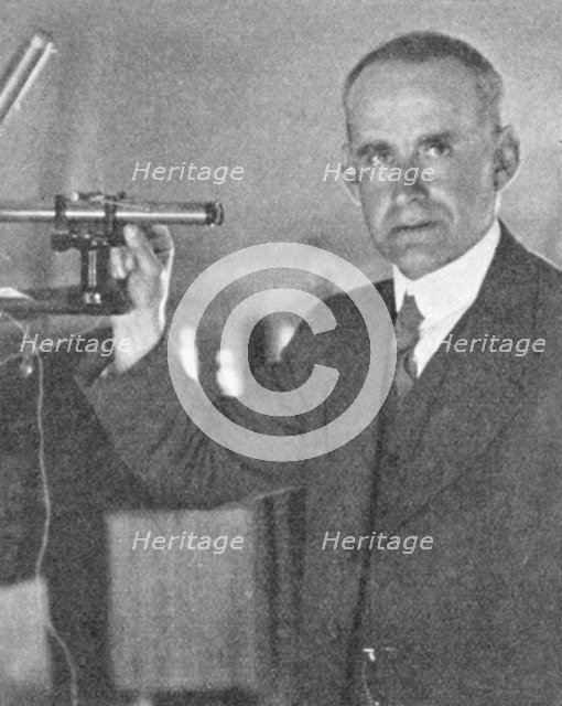 Arthur Stanley Eddington (1882-1944), British astronomer, physicist and mathematician, c1930-c1944. Artist: Unknown