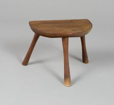 Milking Stool, 1841/60. Creator: Shaker Colony.