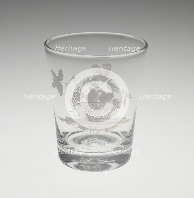 Beaker, England, c. 1770. Creator: William Beilby.