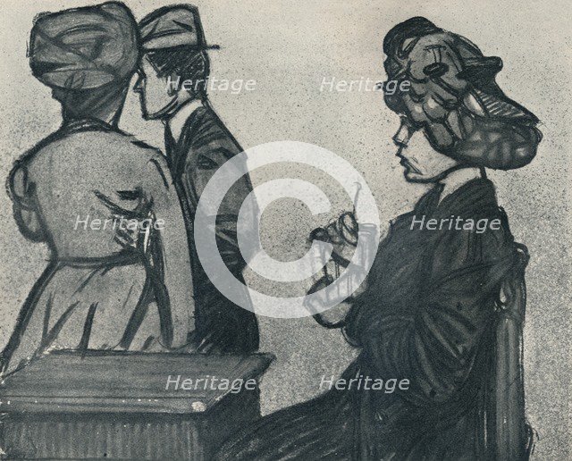 'La Complaisante Amie', c1920, (1923). Artist: Maxime Dethomas.