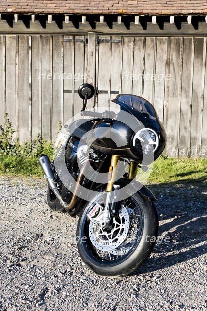 2019 Triumph Thruxton TFC 1200cc. Creator: Unknown.
