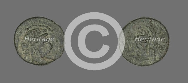 Coin Depicting the God Apollo, 2nd-1st century BCE. Creator: Unknown.