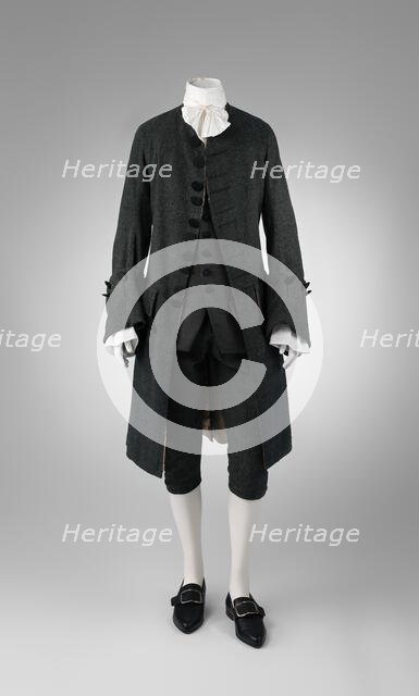 Suit, British, 1755-65. Creator: Unknown.