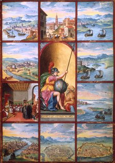 Voyage dans les Pouilles, 16th century. Artist: Unknown
