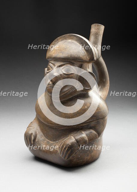 Figure of a Seated Official, c. A.D. 400. Creator: Unknown.