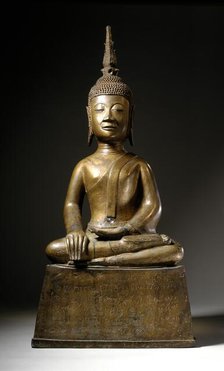 A Buddha, 1890. Creator: Unknown.