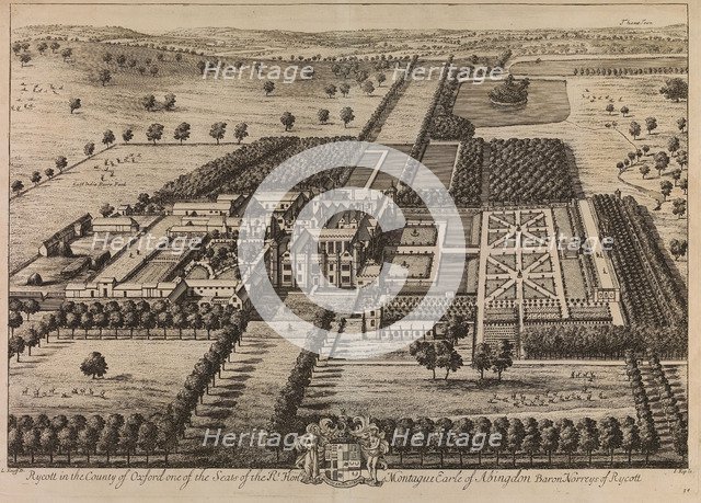 Rycote Park, near Thame in Oxfordshire, Early 18th cen..
