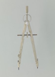 Large compass from a drafting took kit used by John S. Chase, mid-late 20th century. Creator: Keuffel & Esser Co..