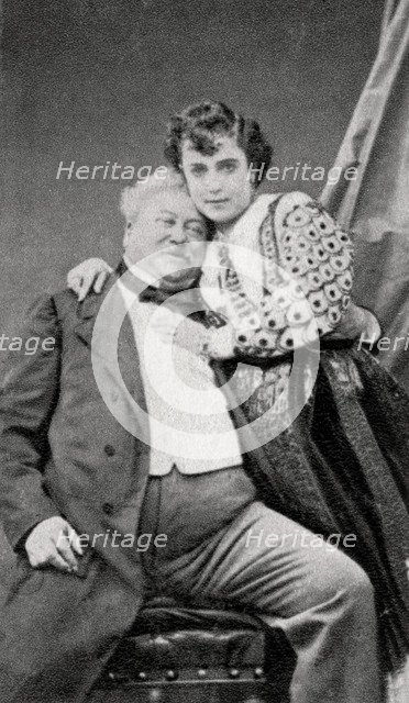 Alexandre Dumas, the Elder, French novelist and playwright, c1865. Artist: Unknown