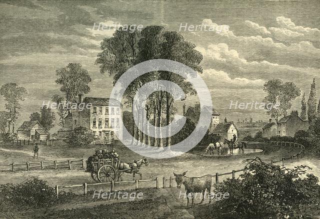 'Paddington Green in 1750', (c1876). Creator: Unknown.