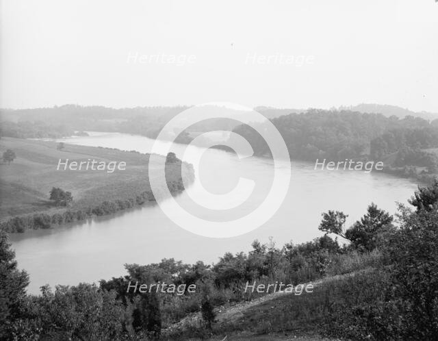 From balcony of country club, Knoxville, Tenn., between 1900 and 1915. Creator: Byron Company.