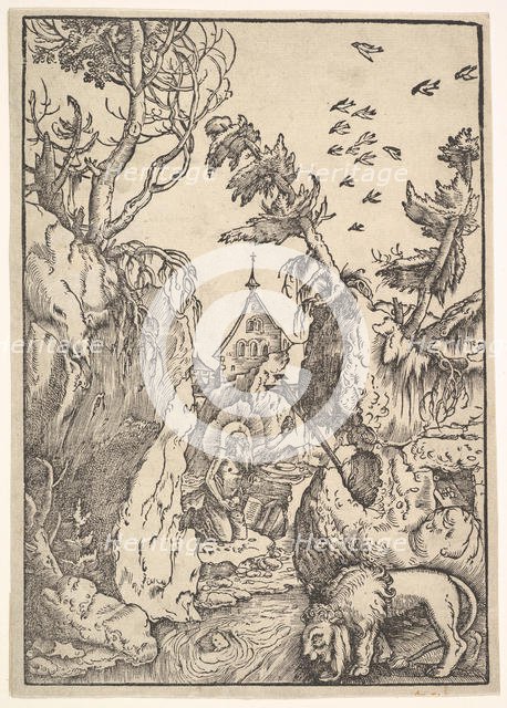 St. Jerome in the Desert, ca. 1511. Creator: Hans Baldung.