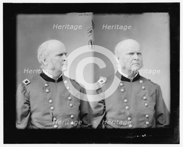 General William M. Dunn, US Army, between 1865 and 1880. Creator: Unknown.