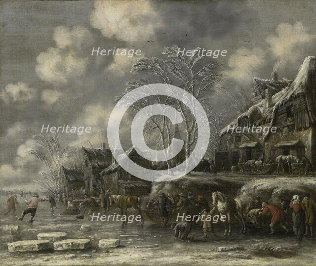 Winter Scene, 1675. Creator: Thomas Heeremans.