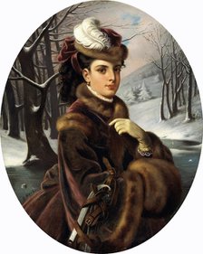 'Adelina Patti', (1843-1919), 1873-75. Artist: Karoly Marko the Younger