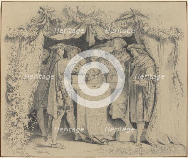 Men Throwing Dice. Creator: Unknown.