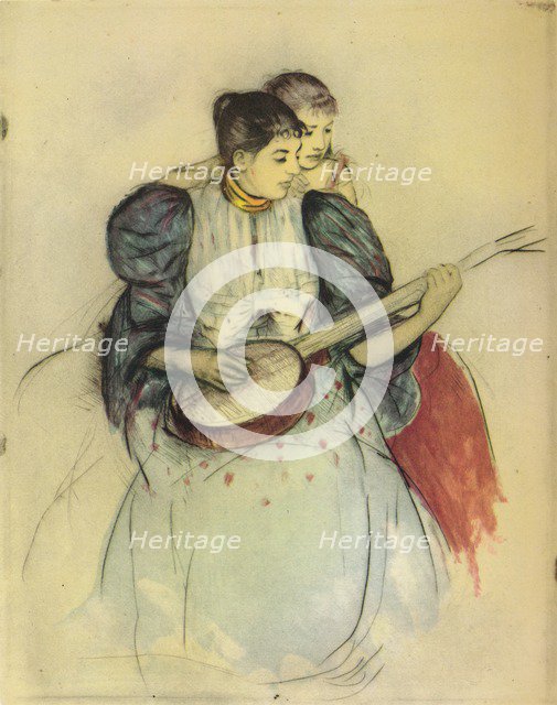 'The Banjo Lesson', 1893, (1946).  Artist: Mary Cassatt.