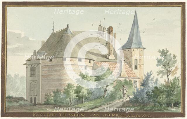 The castle in Wouw, 1741. Creator: Aert Schouman.
