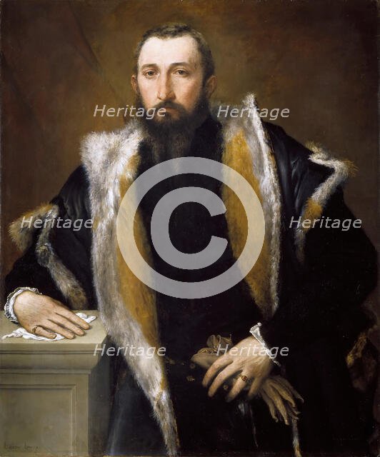 Portrait of Febo da Brescia, 1543-1544. Creator: Lotto, Lorenzo (1480-1556).