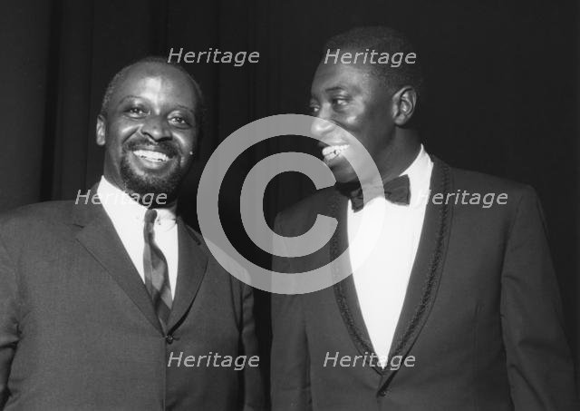 Joe Williams and Junior Mance, 1962. Creator: Brian Foskett.