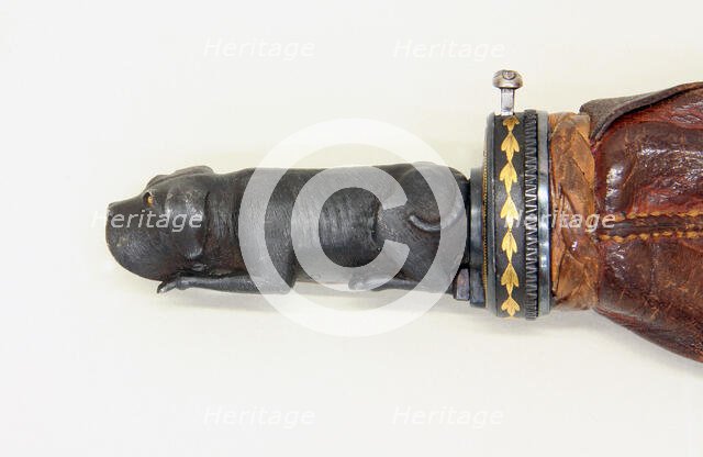 Shot bag (Perdigonera), Spanish, ca. 1830-40. Creator: Unknown.