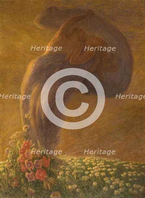 Il sogno (The Dream), 1912. Creator: Previati, Gaetano (1852-1920).