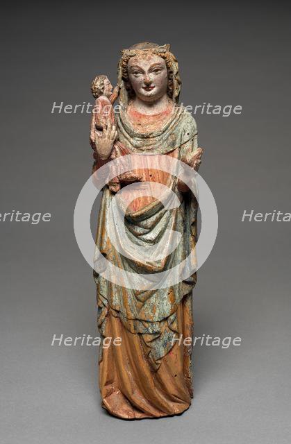 Reliquary Statuette of the Virgin and Child, c. 1330. Creator: Unknown.