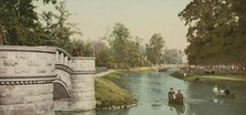 Grand Canal, Belle Isle Park, Detroit, ca 1900. Creator: Unknown.