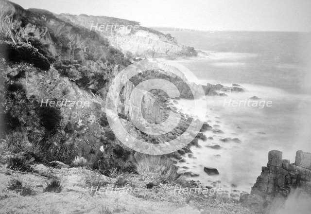 The coast around Port Jackson, New South Wales, Australia, 1885. Artist: Unknown
