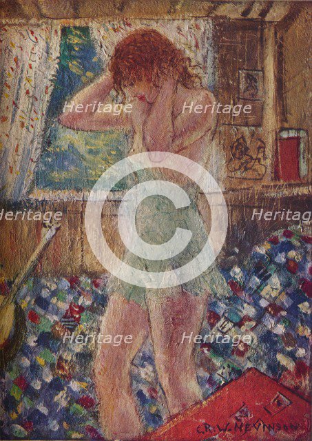 'In The Caravan', c20th century. Artist: CRW Nevinson.