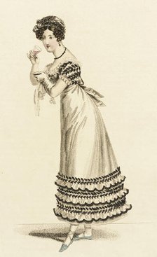 Fashion Plate (French Ball Dress), 1820. Creator: John Bell.