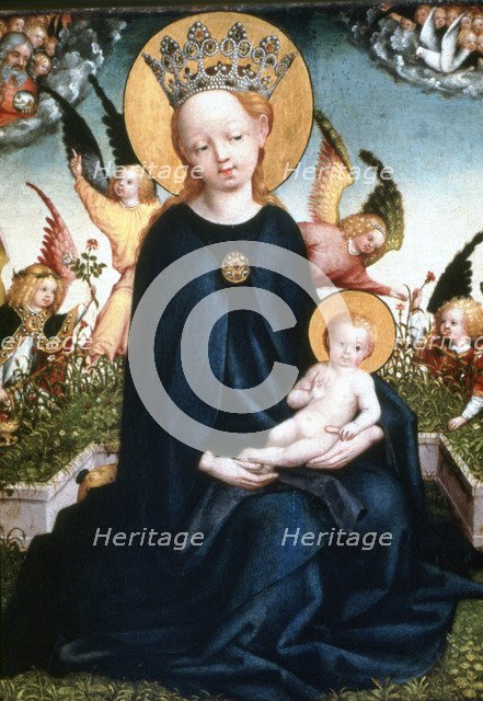 'Virgin and Child', 15th century. Artist: Martin Schongauer