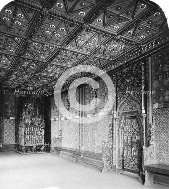 Prince's Chamber, Salzburg Fortress, Austria, c1900. Artist: Wurthle & Sons