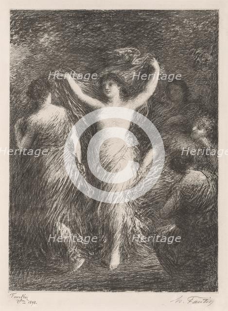 Danses, 1898. Creator: Henri Fantin-Latour (French, 1836-1904).