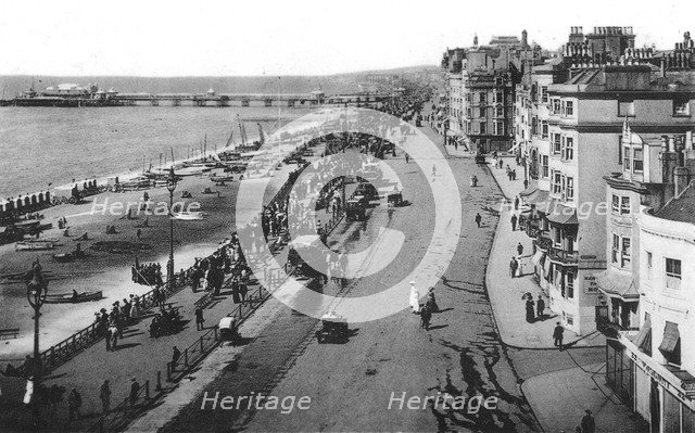 Kings Road, Brighton, East Sussex, c1900s-c1920s. Artist: Unknown