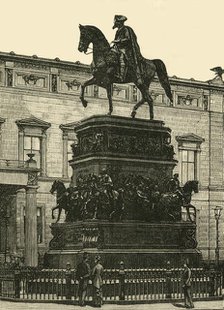 'Rauch's Statue of Frederick the Great, Berlin', 1890.   Creator: Unknown.