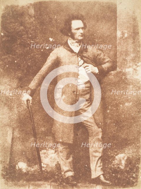 Thomas Duncan, R.S.A., 1843-47. Creators: David Octavius Hill, Robert Adamson, Hill & Adamson.