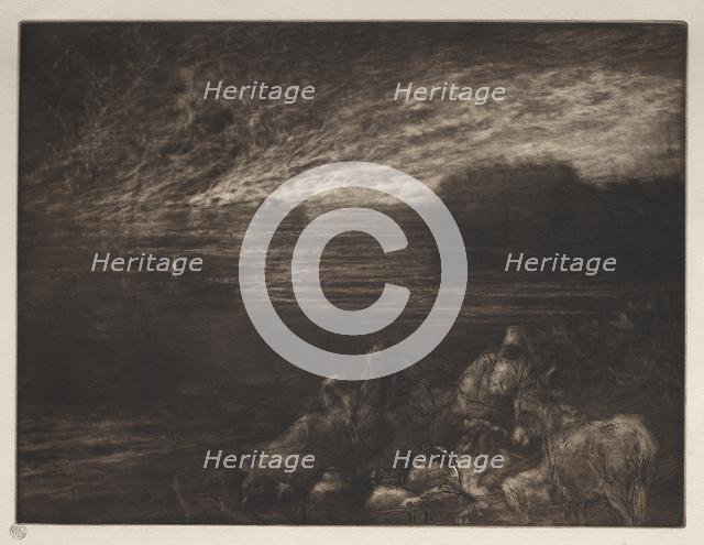 The Pillar of Salt. Creator: Francis Seymour Haden (British, 1818-1910).