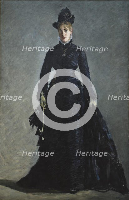 A Parisian Lady, c.1876. Creator: Edouard Manet.