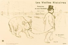 Les Vielles Histoires (cover/frontispiece), 1893. Creator: Henri de Toulouse-Lautrec.