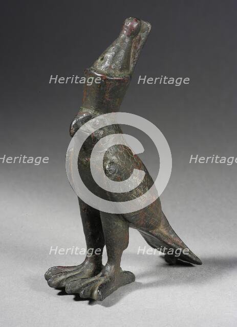 Horus Falcon Figurine, Late Period-Ptolemaic Period (711-30 BCE). Creator: Unknown.