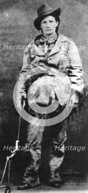 Calamity Jane, General Crook's scout, c1870-1876 (1954). Artist: Unknown