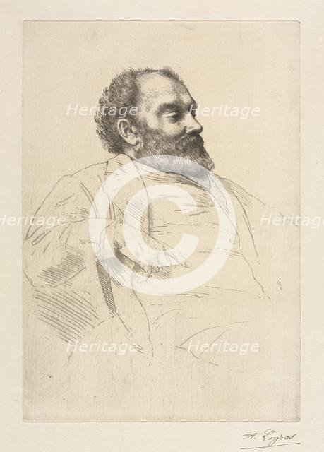 Val Prinsep. Creator: Alphonse Legros (French, 1837-1911).